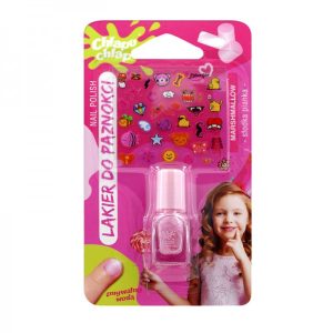 ESMALTE DE UÑAS LAVABLE CON AGUA PARA NIÑOS + ADORNOS PARA UÑAS CHLAPU CHLAP ESTETICA GROUP