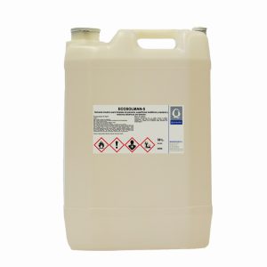 ECOSOLMAN-5Solvente de limpieza perfumado para piecerío, superficies metálicas y equipos y motores eléctricos sin tensión