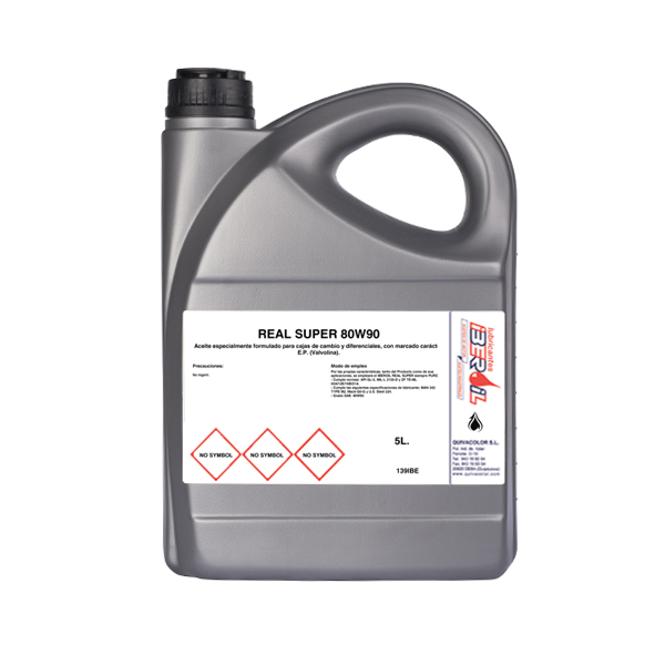 IBEROIL REAL SUPER SAE 80W90 LS Aceite para cajas de cambio y diferenciales con marcado carácter E.P. (Valvolina)