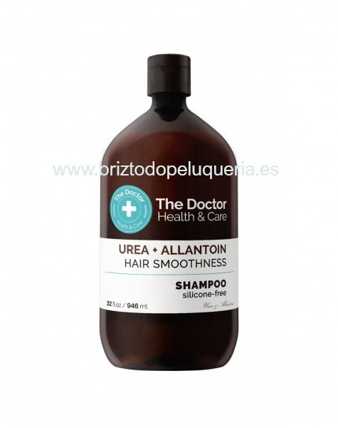 Champu suavizante antifrizz con urea y alantoina Hair Smoothness THE DOCTOR HEALTH & CARE 946ml